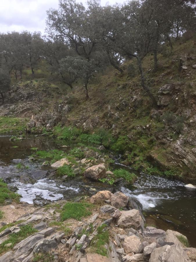 Casa Rural Navalonguilla Con Piscina Santa Olalla del Cala Zewnętrze zdjęcie