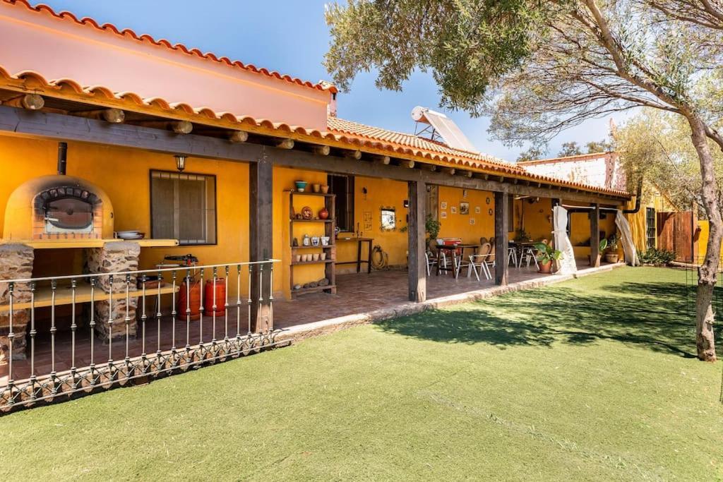 Casa Rural Navalonguilla Con Piscina Santa Olalla del Cala Zewnętrze zdjęcie