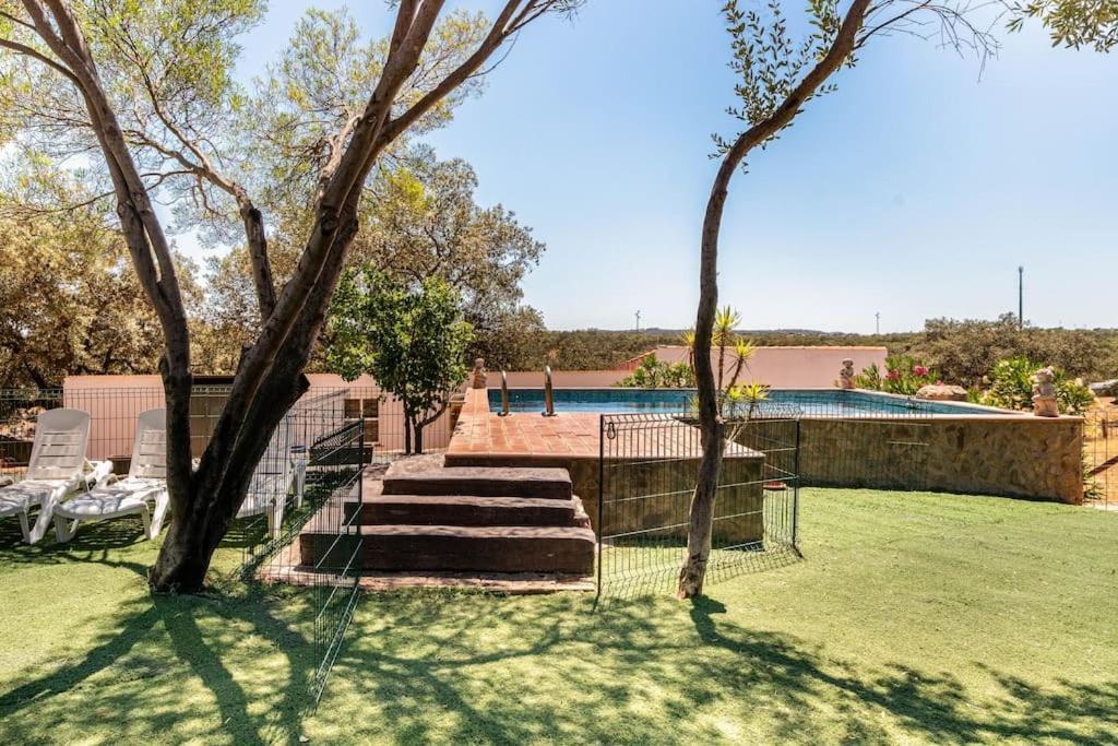 Casa Rural Navalonguilla Con Piscina Santa Olalla del Cala Zewnętrze zdjęcie