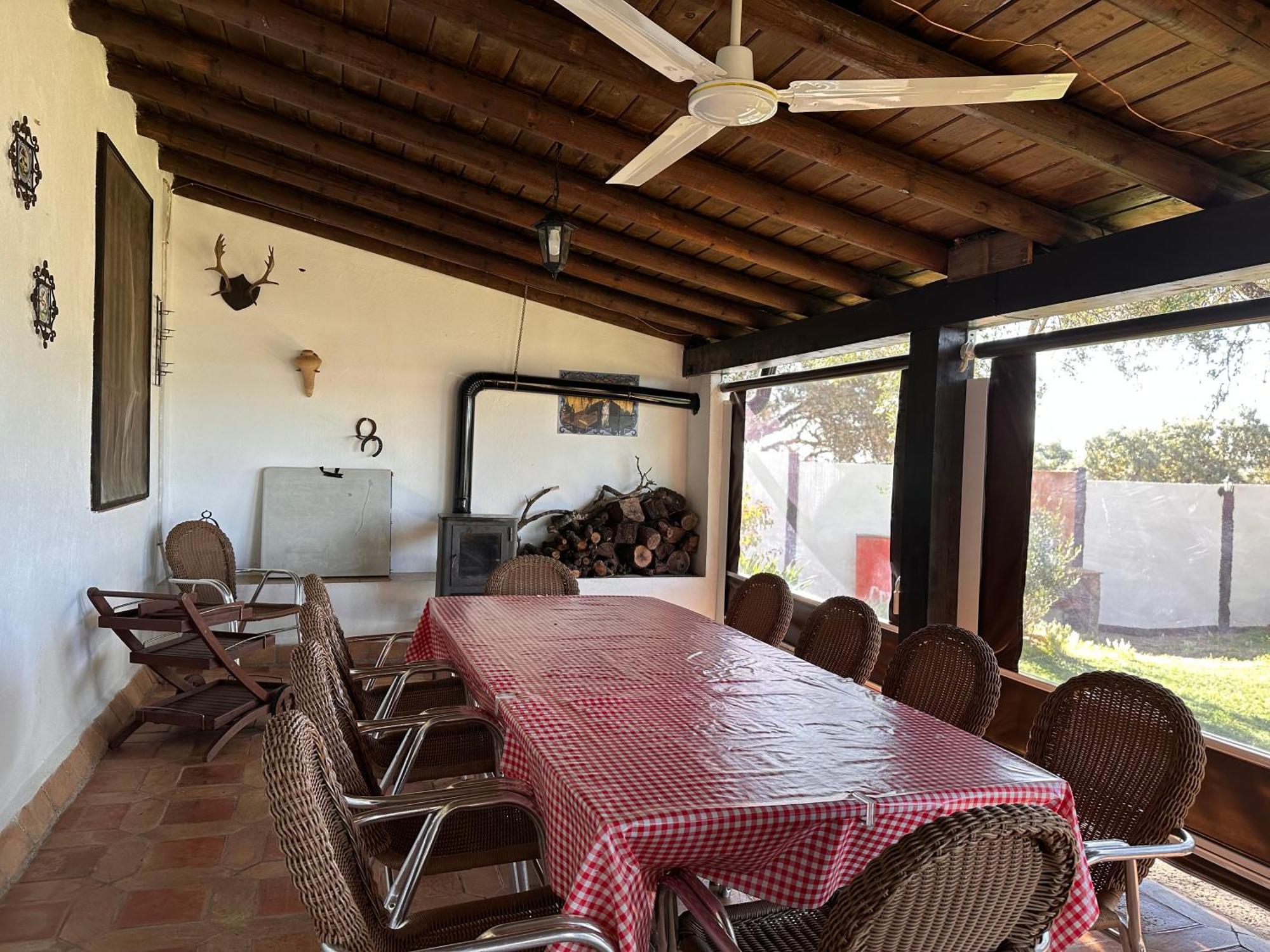 Casa Rural Navalonguilla Con Piscina Santa Olalla del Cala Zewnętrze zdjęcie
